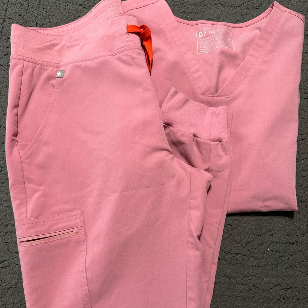 Pink Scrub Set